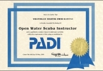 PADI Certifikácia